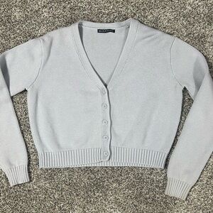 Brandy button up sweater 🐷